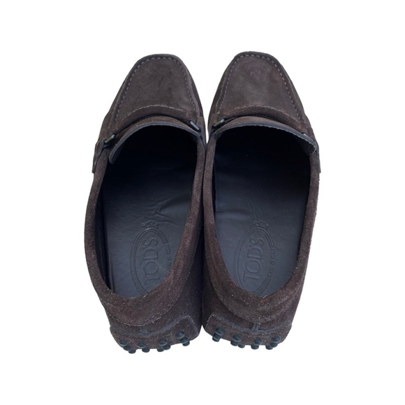 Men’s Tod’s Driver Brown Suede size 8 - Picture 4 of 9